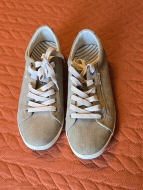 Taos Star Khacki Canvas Sneakers